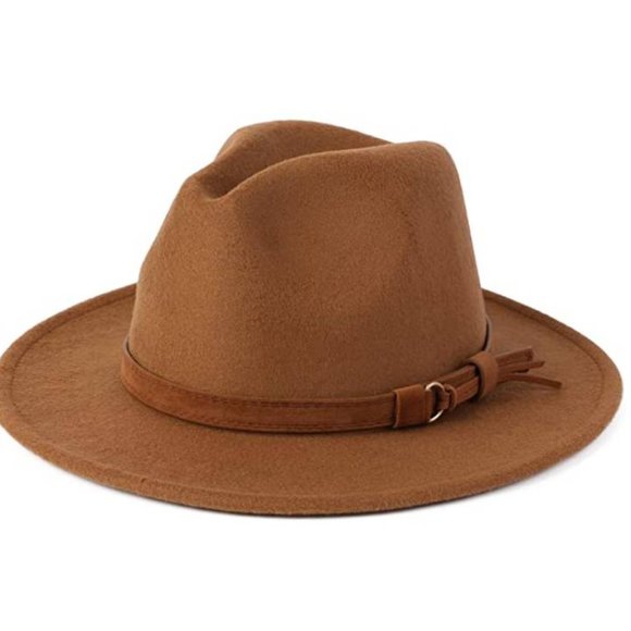 NWT Fedora Belted Boho Hat - Picture 3 of 4